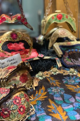 The couple have been collecting purses for more than 30 years.