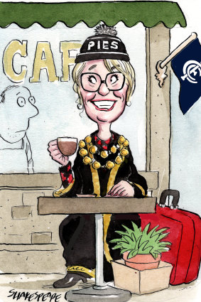 Melbourne lord mayor, Sally Capp.