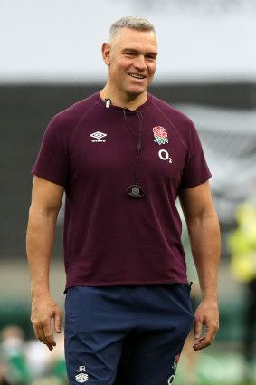 Jason Ryles during his days with  Eddie Jones at England rugby.