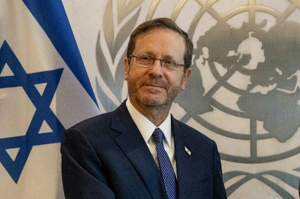 Israel’s President Isaac Herzog.
