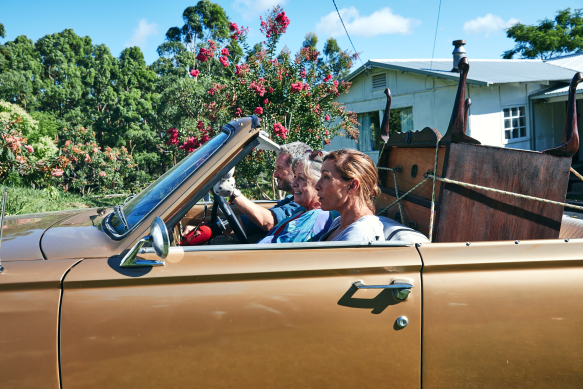 Stephen Curry, Noni Hazlehurst and Claudia Karvan in June Again.