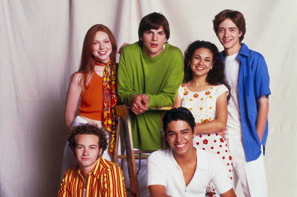 The cast of the original That ’70s Show.