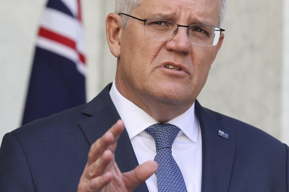 Prime Minister Scott Morrison has flagged changes to close-contact rules for people who work in critical industries and aren’t in customer-facing roles. 