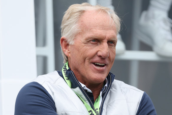 LIV Golf CEO Greg Norman.