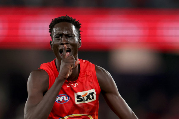 The goal after the siren was a brilliant moment for the Suns and Mac Andrew.