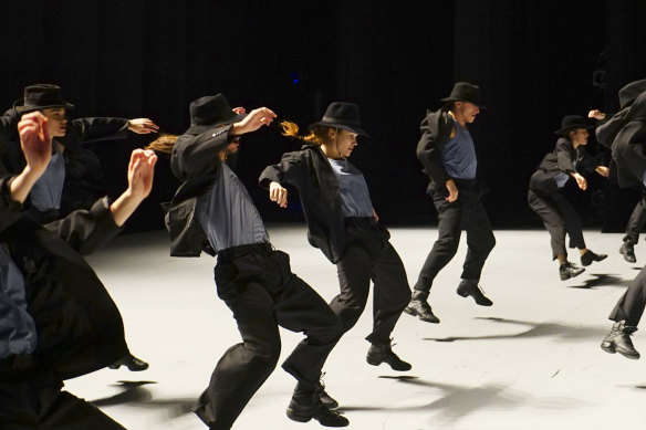 Israeli dance company Batsheva performs Decadance.