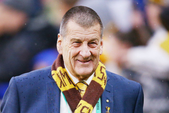 Jeff Kennett is a lightning rod for the discontent of Hawthorn members. 