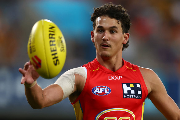 Lengthy ban: Gold Coast’s Wil Powell.