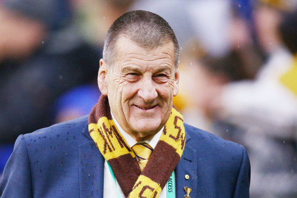 Keeping options open: Hawthorn president Jeff Kennett.