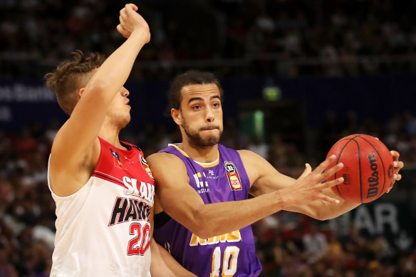 The Hawks and the Sydney Kings will play behind closed doors on Sunday. 