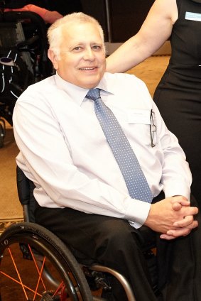 Physical Disability Council of NSW board president Chris Sparks.