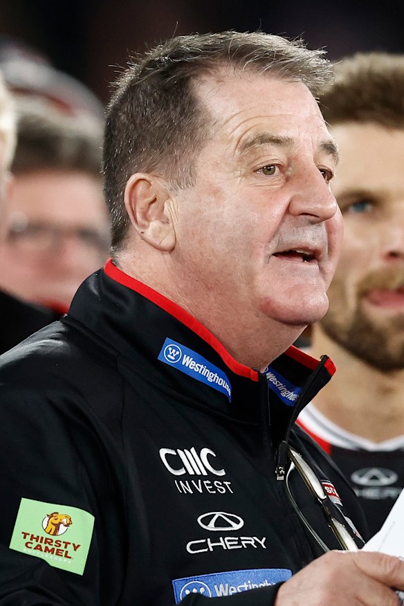 Saints coach Ross Lyon.