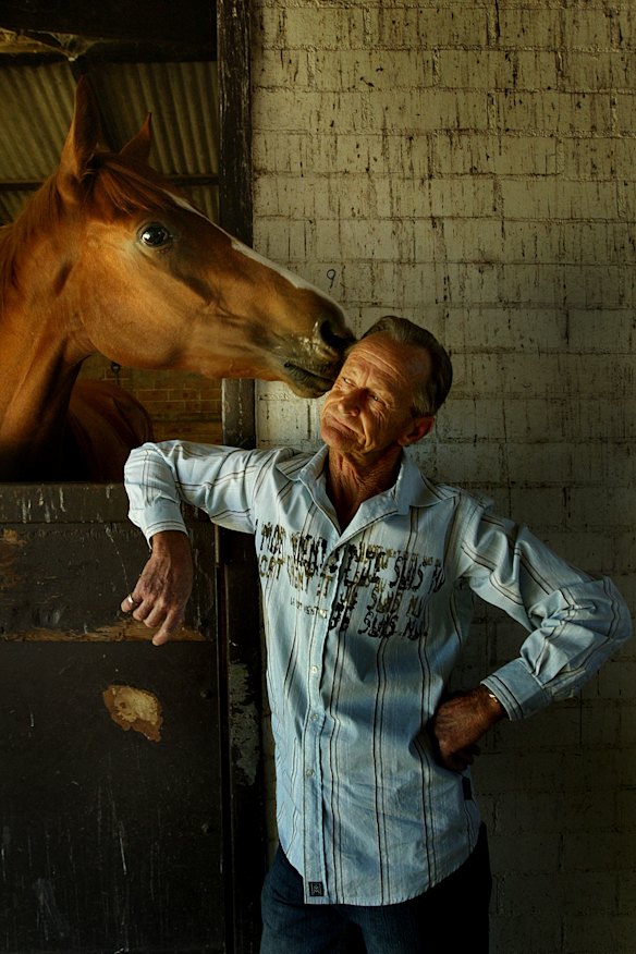 Grill team: Bill Prain's barbecue skills will be missed.