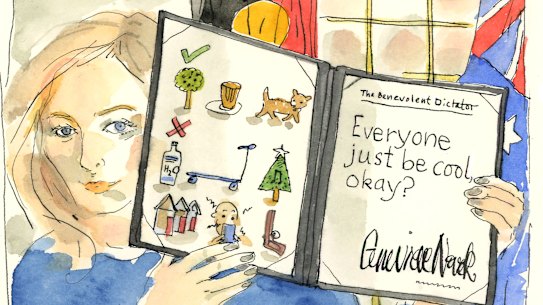 I’d be a great dictator. 