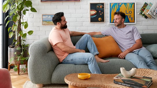 Ryan McGregor (right), an interior architect, and Jono Fleming, an interior designer.