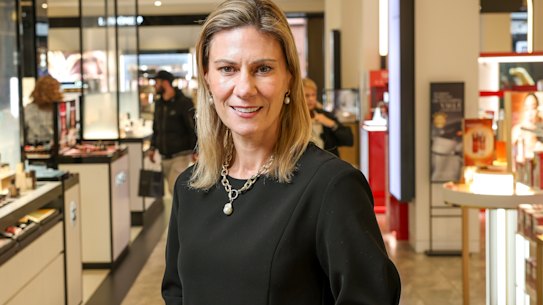 New David Jones CEO Erica Berchtold. 