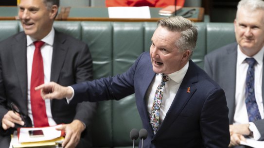 Climate Change and Energy Minister Chris Bowen.