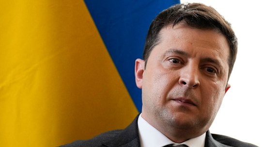 Ukrainian President Volodymyr Zelensky.