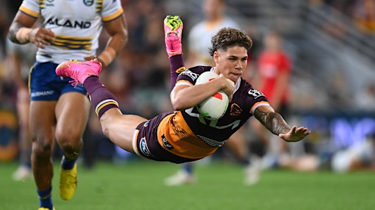 Walsh in full flight.