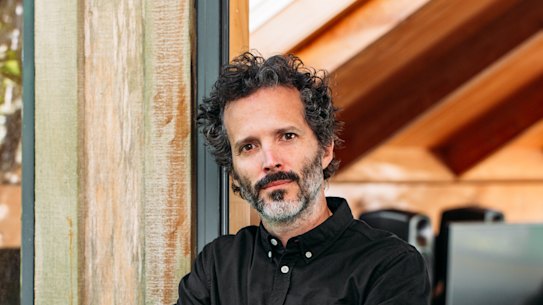 Bret McKenzie at his home in Wellington, New Zealand.   