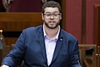 Senator Jordon Steele-John in the Senate.