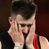 Crows calamity: Essendon reeling after giving up late goals in costly loss