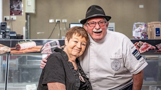 Irene Froyland and Vince Garreffa. 