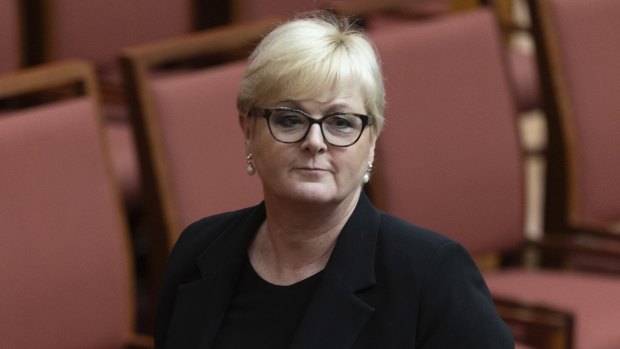 Senator Linda Reynolds in Parliament House.