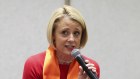 Kristina Keneally at a community event with the Hindu Council of Australia. 