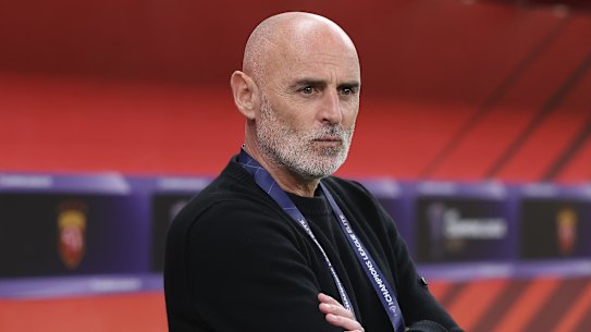 Shanghai Port’s Australian coach Kevin Muscat.