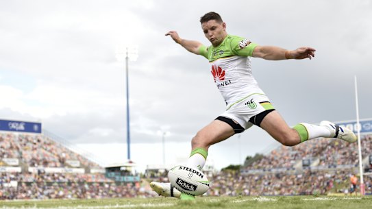 Raiders co-captain Jarrod Croker moved into the top 10 on the all-time points-scorers list.