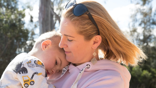 Nicole Wade sends her son William, 3, to daycare in Sydney's Ryde, where fees recently increased to $150 a day.