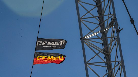 Helen Burgess’s relationship with the CFMEU was part of the investigation prior to her dismissal. 