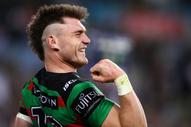 Angus Crichton during his time at the Rabbitohs.