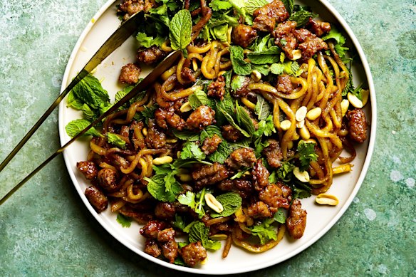 Hoisin and lemongrass add impact to this low-effort, high-reward dish.