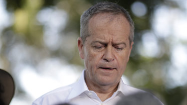 Opposition Leader Bill Shorten is facing a messy Senate fight over penalty rates if he becomes prime minister.