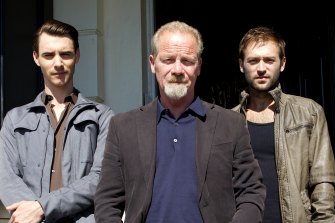 The sins of the father; Matty Beckett (Harry Lloyd), Richie Beckett (Peter Mullan) and  Cal Beckett (Paul Nicholls) in The Fear.