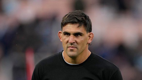 Argentina captain Pablo Matera before the game.