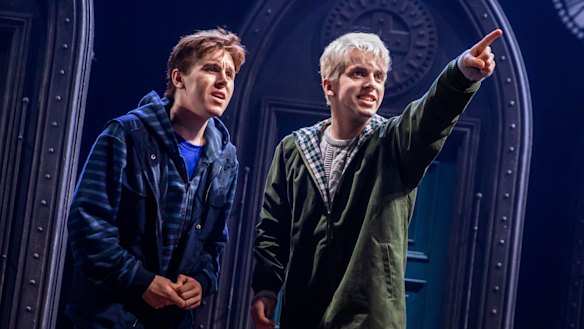 William McKenna, right, with Sean Rees-Wemyss in Harry Potter and the Cursed Child.
