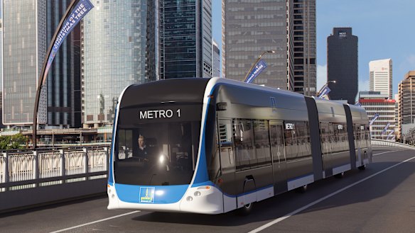 The term “Brisbane Metro” was coined in 2011 by then-lord mayor Campbell Newman.