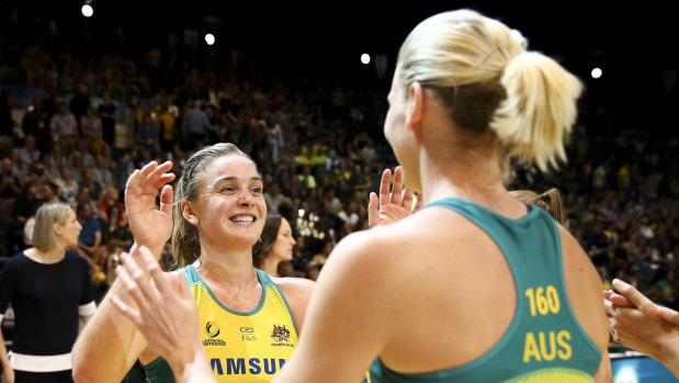 History beckons: The Diamonds are within reach of a new milestone against New Zealand.