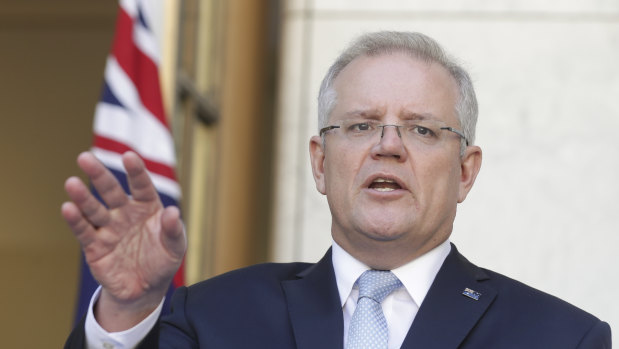 Prime Minister Scott Morrison says the government will work with the NRL and AFL to try and ensure clubs can continue to travel safely.