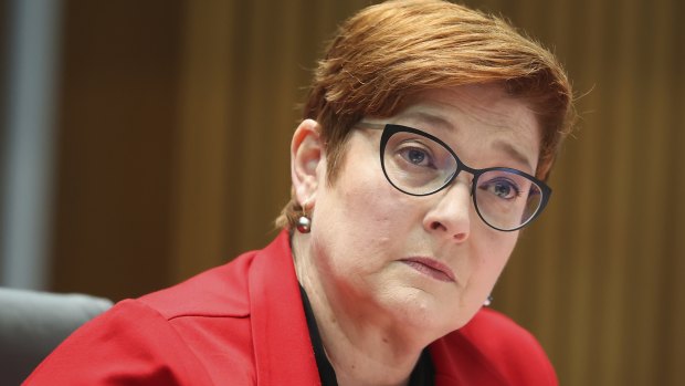 Foreign Minister Marise Payne.