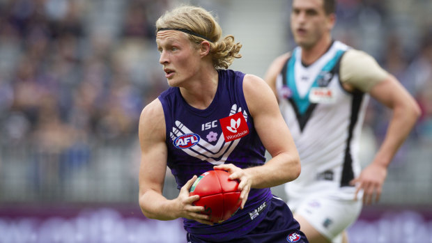 Stefan Giro is a chance to come into the Fremantle 22 for the 49th derby this weekend.