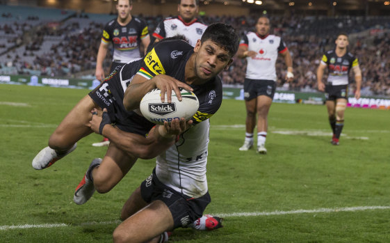 Sorely missed: Tyrone Peachey left quite a mark on Panthers supremo Phil Gould.