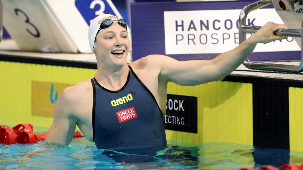 Cate Campbell is in the midst of her most demanding year of racing and is loving every moment.