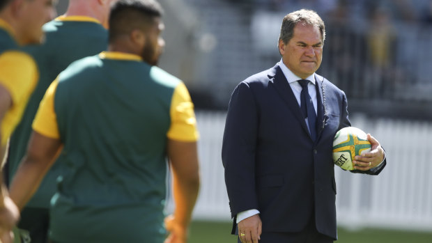 Wallabies coach Dave Rennie.