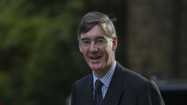 May "eat" his words: Jacob Rees-Mogg, leader of the House of Commons.