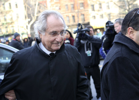 Bernard Madoff, who defrauded investors of more than $US19 billion  in history's biggest Ponzi scheme, is serving a 150-year prison sentence.