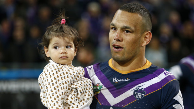 Will Chambers has likely played his last game for the Storm.